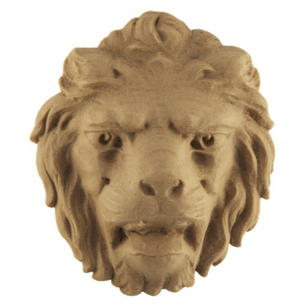 order an ornate lion's head accent for wood millwork