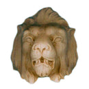decorative lion's head for wood cabinetry