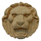 12"(W) x 12"(H) x 2-1/8"(Relief) - Lion's Head Design - [Compo Material] - Brockwell Incorporated