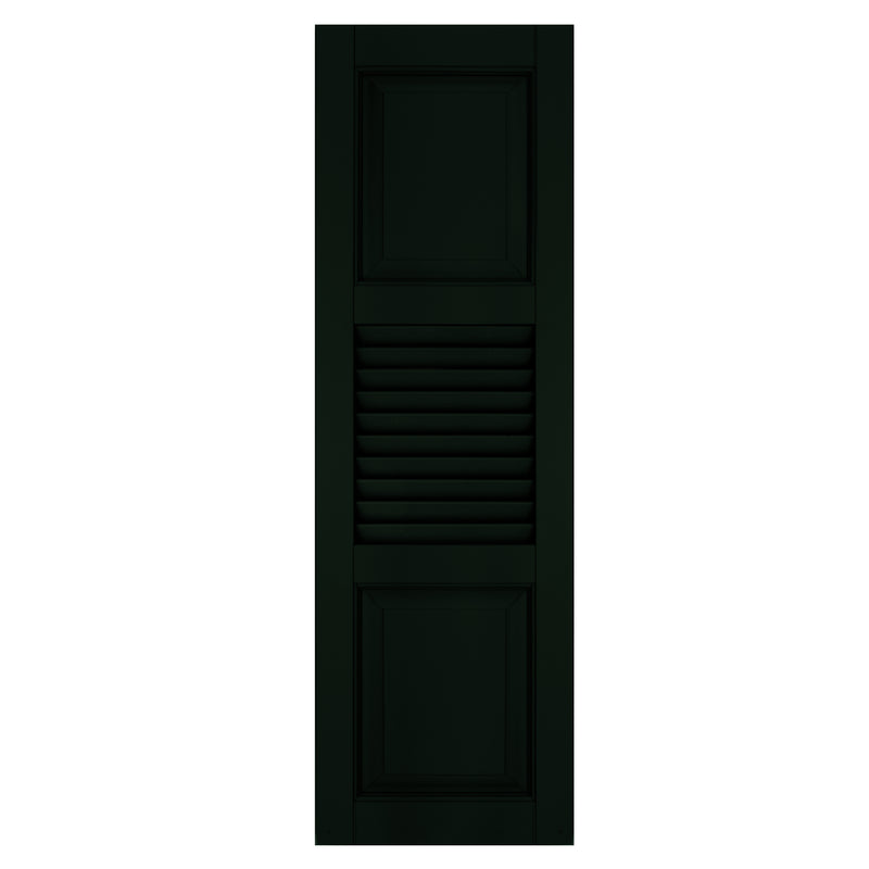 Exterior Window Shutters Extra Panel Louver / Panel Combination Shutters - [Architectural Collection] - Brockwell Incorporated - ColumnsDirect.com