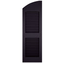 Arch (Radius Top) Faux Louver Shutters - [Classic Collection] - Brockwell Incorporated 