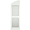Exterior Window Shutters Solid Arch Top Open Louver Shutters - [Architectural Collection] - Brockwell Incorporated - ColumnsDirect.com