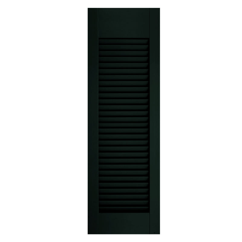 Exterior Window Shutters Custom Top or Bottom Rail Location Open Louver Shutters - [Architectural Collection] - Brockwell Incorporated - ColumnsDirect.com