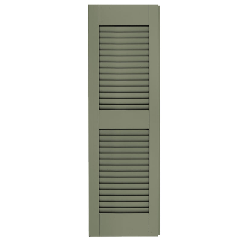Rabbeted Edge Open Louver Shutters - [Architectural Collection] - Brockwell Incorporated 