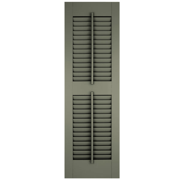 Faux Tilt Rod Open Louver Shutters - [Architectural Collection] - Brockwell Incorporated 