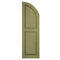 Exterior Window Shutters Arch (Radius Top) Raised Panel Shutters - [Architectural Collection] - Brockwell Incorporated - ColumnsDirect.com