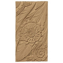 6"(W) x 11"(H) x 3/16"(Relief) - Art Deco Applique for Woodwork - [Compo Material] - Brockwell Incorporated