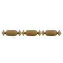 5/8"(H) x 3/8"(Relief) - Stainable Linear Moulding - Roman Bead & Barrel Design - [Compo Material] - ColumnsDirect.com