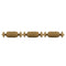 5/8"(H) x 3/8"(Relief) - Stainable Linear Moulding - Roman Bead & Barrel Design - [Compo Material] - ColumnsDirect.com