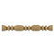 9/16"(H) x 1/2"(Relief) - Stainable Linear Moulding - Roman Bead & Barrel Design - [Compo Material] - ColumnsDirect.com