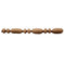 7/32"(H) x 7/32"(Relief) - Linear Moulding - Stain-Grade Roman Bead & Barrel Style - [Compo Material] - ColumnsDirect.com