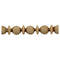 3/8"(H) x 1/4"(Relief) - Linear Moulding - Interior Greek Bead & Barrel Style - [Compo Material] - ColumnsDirect.com