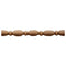 5/32"(H) x 1/8"(Relief) - Linear Moulding - Roman Bead & Barrel Style - [Compo Material] - ColumnsDirect.com