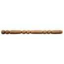 3/16"(H) x 1/8"(Relief) - Linear Moulding - Italian Bead & Barrel Style - [Compo Material] - ColumnsDirect.com