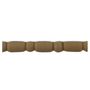 3/8"(H) x 3/16"(Relief) - Stain-Grade Renaissance Bead & Barrel Linear Molding Design - [Compo Material] - ColumnsDirect.com