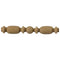 5/8"(H) x 3/8"(Relief) - Roman Style Bead & Barrel Linear Molding Design - [Compo Material] - ColumnsDirect.com