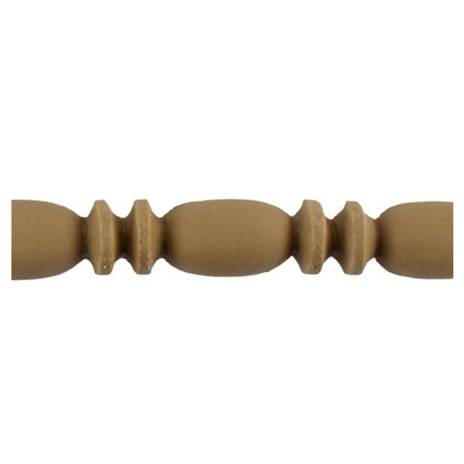 3/4"(H) x 5/8"(Relief) - Roman Bead & Barrel Linear Molding Design - [Compo Material] - ColumnsDirect.com