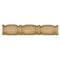 3/4"(H) x 11/16"(Relief) - Roman Bead & Barrel Linear Molding Design - [Compo Material] - ColumnsDirect.com