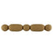 1-5/8"(H) x 3/4"(Relief) - Roman Bead & Barrel Linear Molding Design - [Compo Material] - ColumnsDirect.com