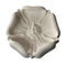3-3/4" (Diam.) x 1-1/4" (Relief) - Floral Roman Style Round Rosette - [Plaster Material] - Brockwell Incorporated 