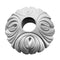 5-1/2" (Diam.) x 2" (Relief) - Hole: 1-1/2" - French Style Ring - [Plaster Material] - Brockwell Incorporated 