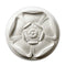 12" (Diam.) x 1-1/2" (Relief) - Roman Style Circle Medallion - [Plaster Material] - Brockwell Incorporated 