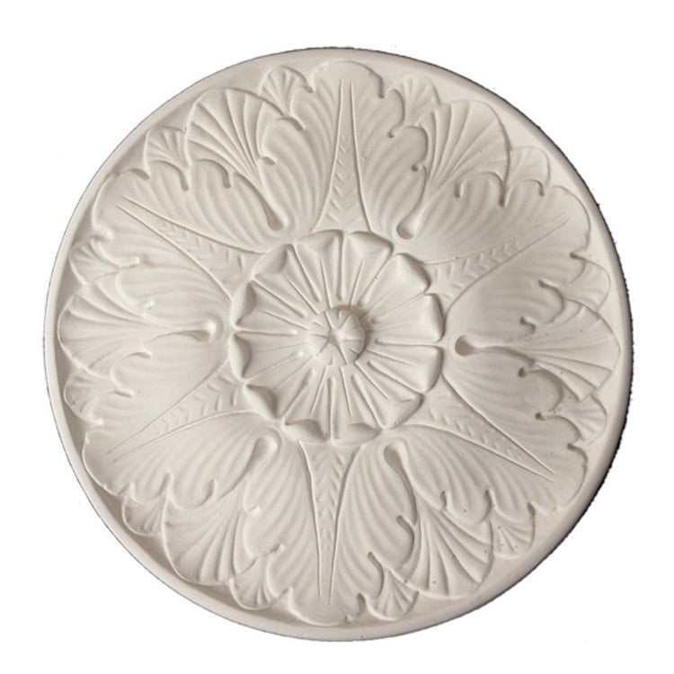10" (Diam.) x 3/4" (Relief) - Italian Renaissance Medallion - [Plaster Material] - Brockwell Incorporated 