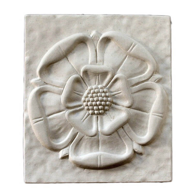 8" (W) x 9"(H) x 3/8" (Relief) - Roman Style Tile - [Plaster Material] - Brockwell Incorporated 