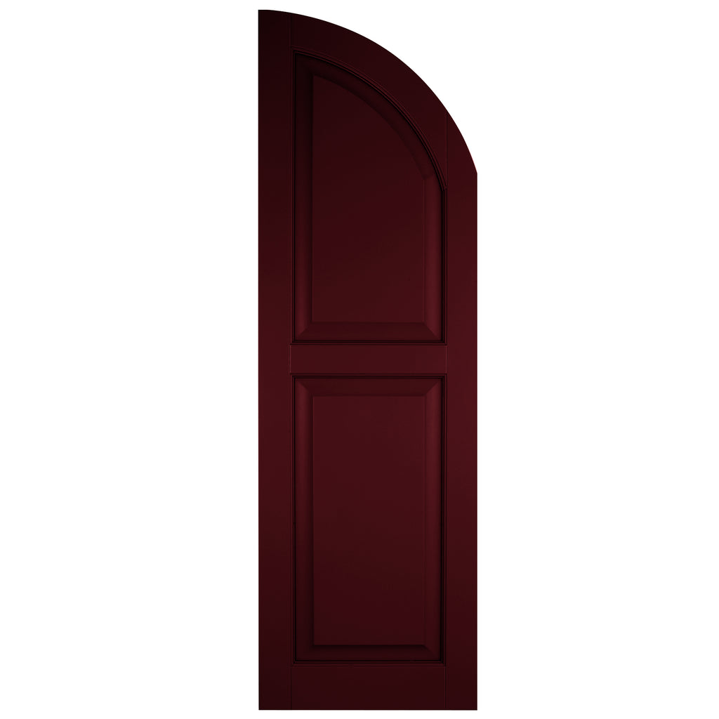 Arch (Radius Top) Raised Panel Shutters - [Classic Collection ...
