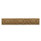 Stain-Grade 1"(H) x 5/16"(Relief) - French Coin Linear Molding Design - [Compo Material]