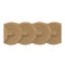 Stain-Grade 2-1/8"(H) x 3/16"(Relief) - Classic Style Coin Linear Molding Design - [Compo Material]