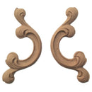 Decorative Compo Scroll Leaf Designs - LFS-F2133-CP-2 - ColumnsDirect.com