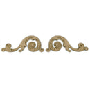 Decorative Compo Scroll Leaf Designs - LFS-F6193-CP-2 - ColumnsDirect.com