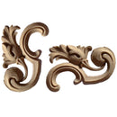 Decorative Compo Scroll Leaf Designs - LFS-F0326-CP-2 - ColumnsDirect.com