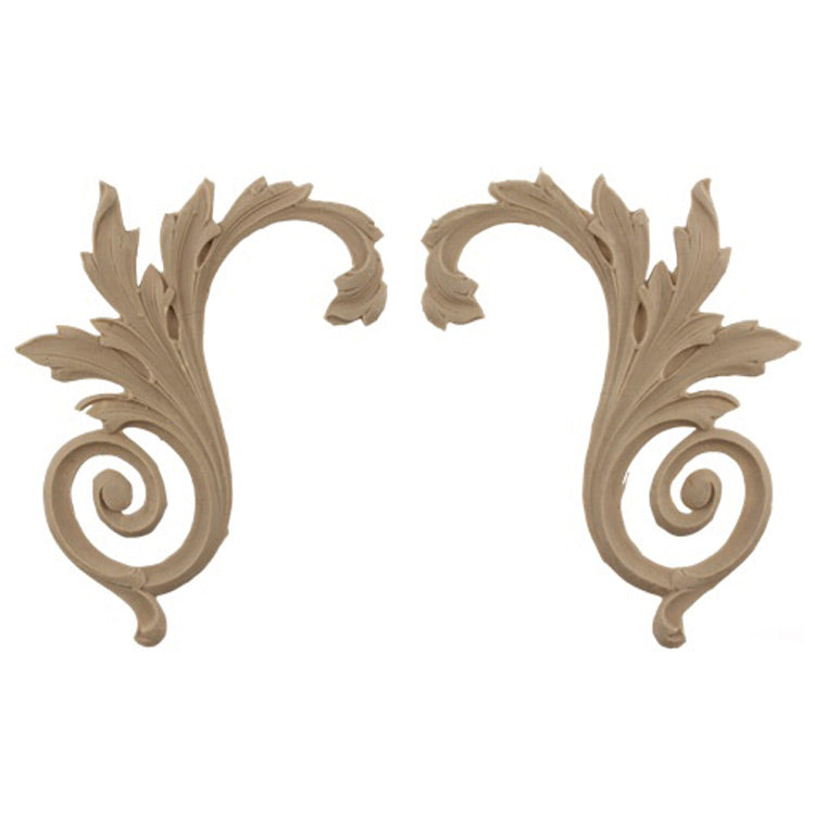 Decorative Compo Scroll Leaf Designs - LFS-F2676-CP-2 - ColumnsDirect.com