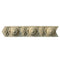 2-3/16"(H) x 3/8"(Relief) - Flemish Rosette Linear Molding Design - [Compo Material]-Brockwell Incorporated
