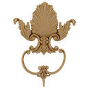 Interior Compo Resin Ornate - 7-3/4"(W) x 2"(H) - Horizontal Ornate Shell Applique - [Compo Material]