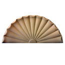 Interior Compo Resin Ornate - 3-1/2"(Width) - Shell w/ Scrolls Applique - [Compo Material]