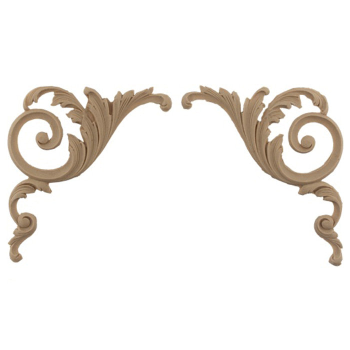 Pair of Scroll Spandrels - Interior Design Products at ColumnsDirect ...