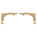 decorative pair of resin scroll spandrels online