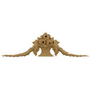 15"(W) x 4-1/2"(H) - Rose Basket Applique for Wood - [Compo Material] - Brockwell Incorporated