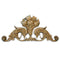 7"(W) x 6-1/4"(H) x 1/2"(Relief) - Louis XVI Fruit Basket Accent - [Compo Material] - Brockwell Incorporated