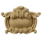 5-1/2"(W) x 3-3/4"(H) - Cartouche Decorative Accent - [Compo Material] - Brockwell Incorporated