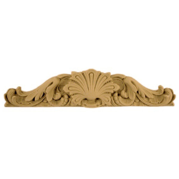 7"(W) x 1-3/4"(H) - Home Dcor Cartouche Accent - [Compo Material] - Brockwell Incorporated