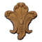 3-7/8"(W) x 4-1/2"(H) x 1"(Relief) - Louis XV Rococo Cartouche Accent - [Compo Material] - Brockwell Incorporated