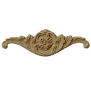 8"(W) x 2-1/2"(H) - Stain-Grade Cartouche Accent - [Compo Material] - Brockwell Incorporated