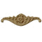 6-1/4"(W) x 2"(H) - Stain-Grade Cartouche Accent - [Compo Material] - Brockwell Incorporated