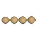 Brockwell Incorporated's 3/4"(H) x 5/16"(Relief) - Renaissance Stain-Grade Linear Bead Molding Style - [Compo Material]