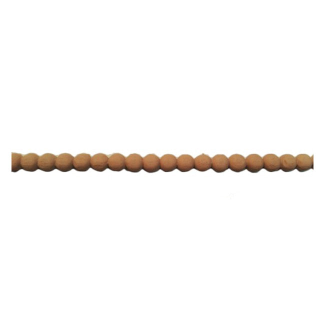 Brockwell Incorporated's 11/32"(H) x 3/16"(Relief) - Interior Renaissance Linear Bead Molding Style - [Compo Material]