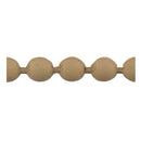 Brockwell Incorporated's 7/16"(H) x 3/16"(Relief) - Interior Renaissance Linear Bead Molding Style - [Compo Material]
